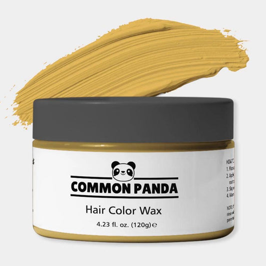 Golden Orange Hair Color Wax
